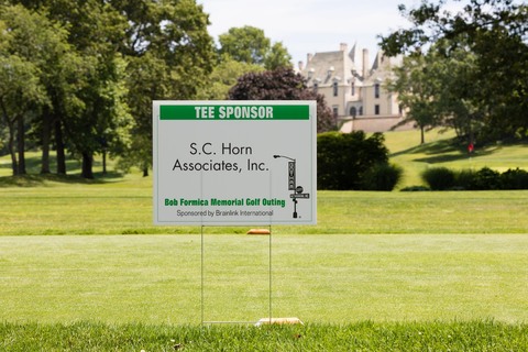 Attend the Outing Tee signs